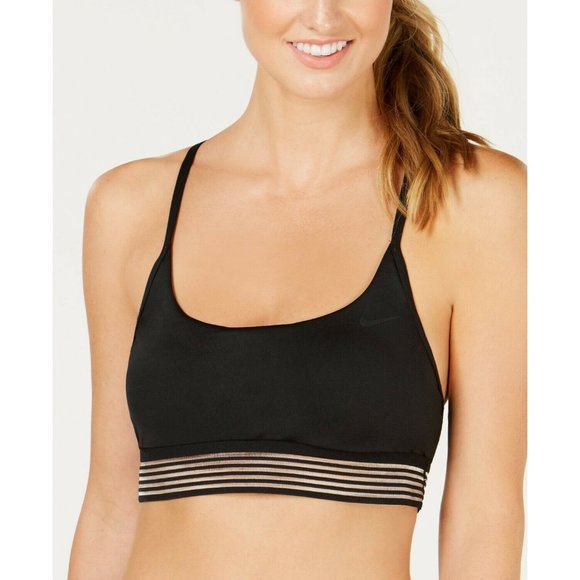 Nike Other - Nike Women Cross-Back Bikini Top Black Size XS